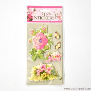 Flowers 3D Stickers