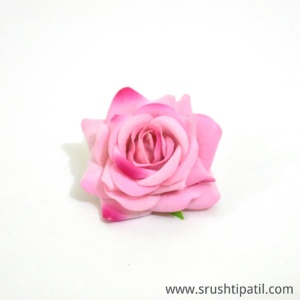 Baby Pink Fabric Rose
