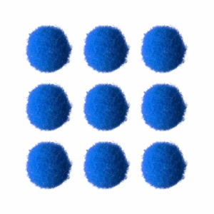 Dark Blue Pom Pom Balls (3cm)