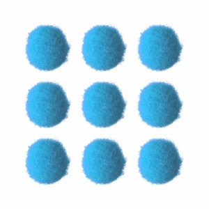 Light Blue Pom Pom Balls (3cm)