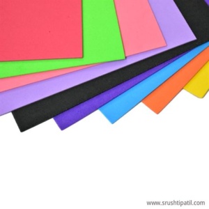 Colored Foam Sheet A4 Size