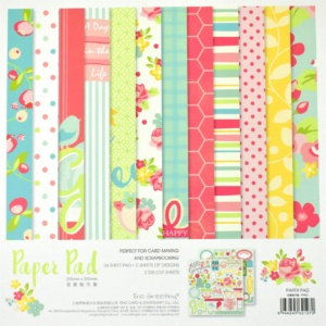 Girly Paper Pack 10 by 10 (PP002)
