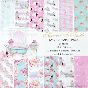 Have A Bath Paper Pack 12 by 12