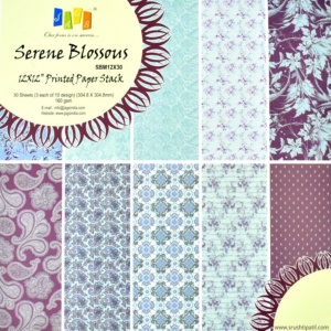 Jags Serene Blossous Paper Pack 12 by 12