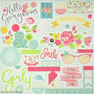 Girly Paper Pack 10 by 10 (PP002)