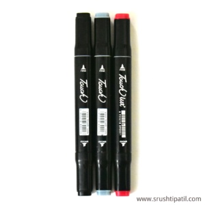 Touch Marker Pen – Set of 3