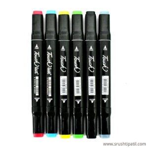 Touch Marker Pen – Set of 6