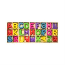 Colorful Wooden Alphabets (Small)