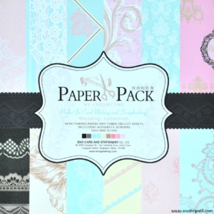 Cyan Pink Paper Pack 6 by 6 (DSM023)