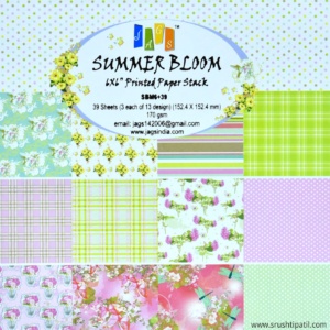 Summer Bloom Paper Pack 6 by 6