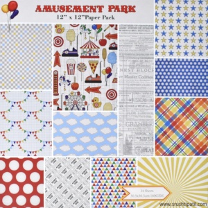 Amusement Park Paper Pack 12 by 12