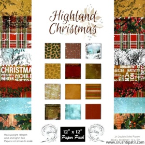 Highland Christmas Paper Pack 12 by 12