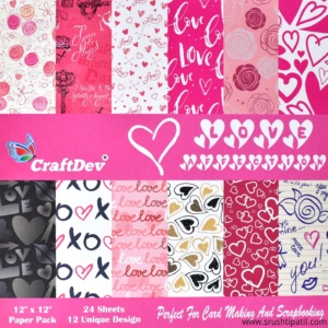 Love Affection Paper Pack 12 by 12