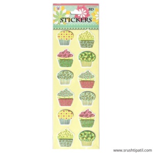 Muffins And CupCake Stickers