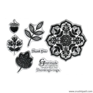 Thanks Giving Clear Stamps