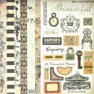Vintage Life Paper Pack 12 by 12 (PS013)