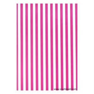 10 Sheets of Strips Pattern Paper (5 colors)