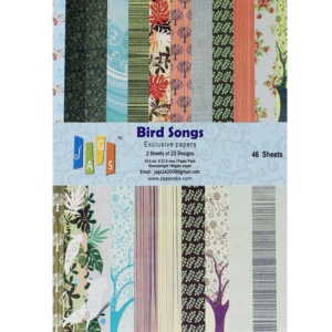 Bird Songs Paper Pack A5