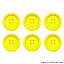 Big Button – Yellow (6 Pcs)