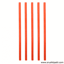 Small – Glitter Glue Stick Red (5 Pcs)