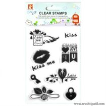 Kiss Me Clear Stamps YC010
