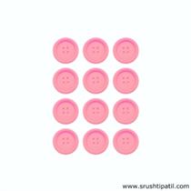 Small Button – Baby Pink (12 Pcs)
