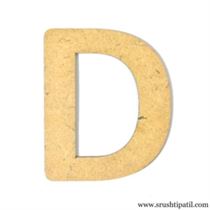D – MDF Alphabet