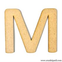 M – MDF Alphabet