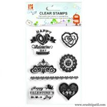Valentine’s Day Clear Stamps YC34