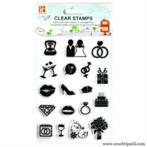 Wedding Clear Stamps YS26