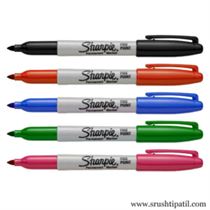 Sharpie Marker Set of 5 Colors
