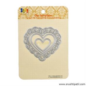 Die - Heart Design (3 Pcs) JCD-33