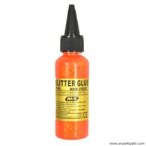 Glitter Glue – Neon Orange 50ml