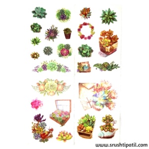 See Through Stickers – Natural Flora