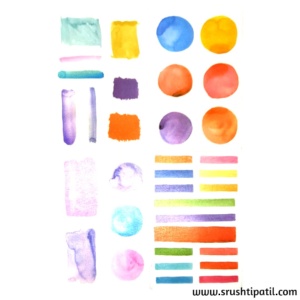 See Through Stickers – Water Color