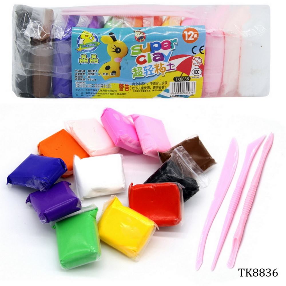 Multicolor Square Fluffy Foam Clay, Quantity Per Pack: 15 Piece at Rs  40/set in Faridabad