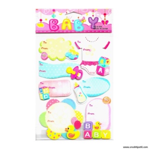 Baby Wishes 3D Stickers