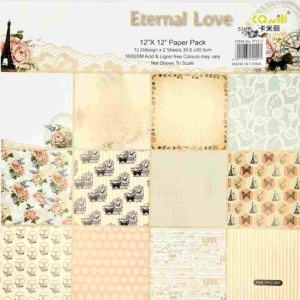 Eternal Love Paper Pack 12 by 12