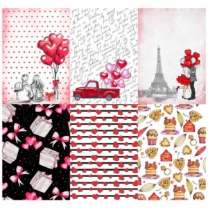 Sweet Love Paper Pack A4
