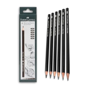 Faber-Castell Drawing Pencils – Set of 6