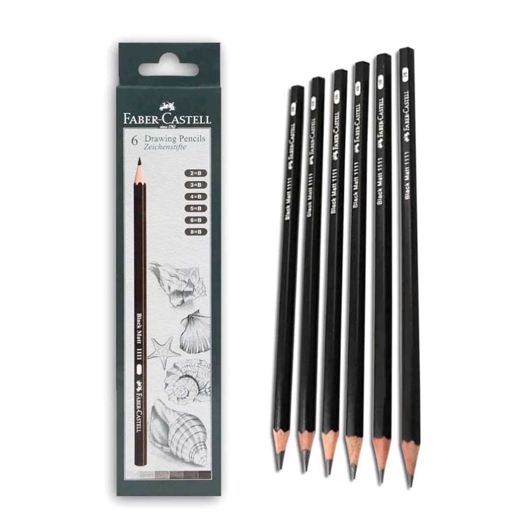 FaberCastell Drawing Pencils Set of 6 Srushti Patil