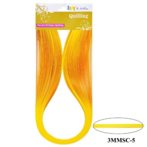 Quilling Paper Strips 3mm – Yellow