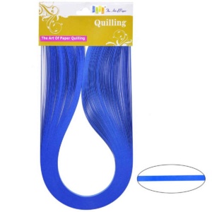 Quilling Paper Strips 5mm – Blue