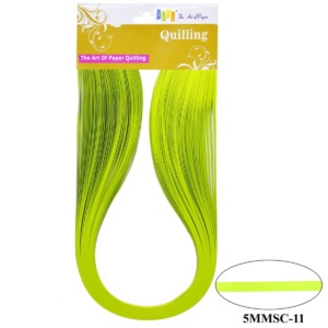Quilling Paper Strips 5mm – Florescent Yellow