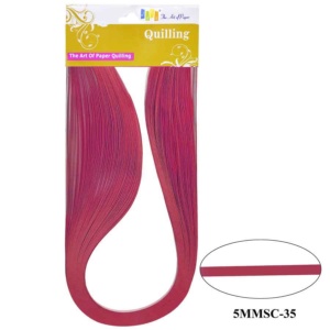 Quilling Paper Strips 5mm – Magenta