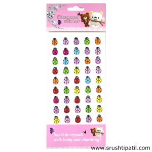 Stickers – Multicolor 3D Beetles